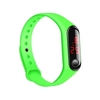 Nouveau LED enfants trois générations de mil bracelet électronique montre sport bracelet en silicone cadeaux promotionnels usine directe en gros vert