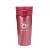 Nouveau élégant tasse à vide cadeau tasse de café couvercle de rebond en acier inoxydable bouteille à vide