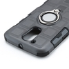 Nouveau noto Motorola G4PLUS E4PLUS 2-en-1 anneau voiture support magnétique support de téléphone portable argent