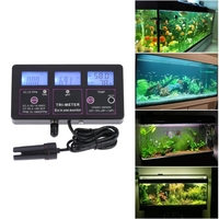 Nouveau pH de multiparamétrique eau test compteur Digital multifonctions eau qualité moniteur LCD professionnel 6 en 1 / RH / EC / CF / TDS(PPM) / TEMP multiparamétriques testeur de qualité eau