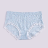 Nouveau sous-vêtement en coton couleur unie sans couture