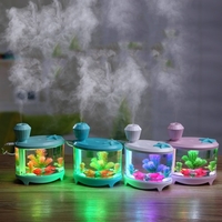 Novel Fish Tank LED Night Light Humidificateur d