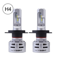 NOVSIGHT H4 H11 H7 9005 Voiture Led Phares H16JP 60 W 10000LM Conduite Brouillard Led Lumières Lampes Ampoules 6500 K Blanc D45