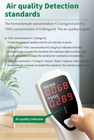 NOYAFA Détecteur de formaldéhyde portable Moniteur de qualité de l