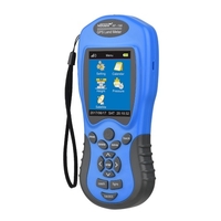 NOYAFA NF-198 GPS compteur terrestre portable numérique LCD terres agricoles longueur hauteur pression Satellite dispositif de mesure,  automatique manuel vélo Mode,  extérieur Groenland arpentage outil de mesure