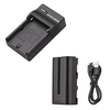 NP-F550/ NP-F570 Kit de batterie et chargeur pour appareil photo 1PC 7.2V 2600mAh Grande batterie rechargeable avec remplacement de câble USB pour SONY NP-F550 F570 F750 F770 F960 F970