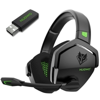 NUBWO G06 Annulation du bruit sans fil sur le boîtier de jeu auraire pour PC PS5 PS4