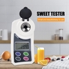 Numérique Brix Réfractomètre De Sucre Électronique De Poche Douceur Mètre Saccharimètre Plage De Mesure 0.0-55% Brix Pour Les Cultures De Fruits De L