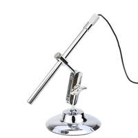 Numérique Portable USB Microscope Inspection Magnifier IP67 Étanche Caméra Intégrée 8 LED Lumières avec Capteur CMOS Avancé 10X-200X Grossissement pour Smartphones Android PC Ordinateurs Portables