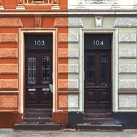 Numéro de maison 5 pouces Numéro en acier inoxydable durable 5 Cinq numéros extérieurs modernes 3D résistants aux intempéries pour la boîte aux lettres de cour de porte à la maison