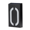 Numéro de maison solaire Lumière LED Plaque d