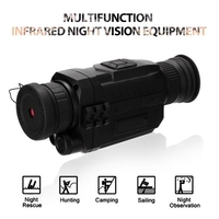 NV0535 Dispositif de vision nocturne numérique Dispositif de vision nocturne monoculaire infrarouge Moniteur de navigation de plaisance Hunt Navigation de plaisance en plein air Multifonction Jour et nuit Double usage + Carte mémoire 8G