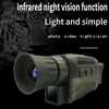 NV1000 Appareil de vision nocturne en plein air Appareil monoculaire de vision nocturne optique infrarouge 9 langues Zoom numérique 5X Lecture vidéo photo 200 m Distance de visualisation complète pour la chasse en plein air