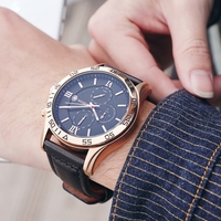 OCHSTIN 068A Style militaire hommes lumineux montre à quartz