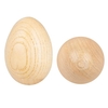 Oeufs en bois Maracas Egg Shakers Instrument de percussion musicale oeufs 2pcs