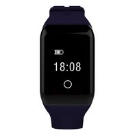 OLED Water-Proof BT4.0 Smart Wrist Band 0.66 "Touch Screen Smart Bracelet Fitness Tracker Heart Rate Podomètre Sleep Monitor pour IOS 7.0 et Android 4.4 ou ci-dessus