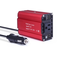 Onduleur de puissance 400W DC 12V à 110V AC Convertisseur de puissance de véhicule d