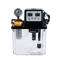 One Display 0.5L 50ml/min 220 V 28W Automatic Lubricating Oil Pump Oil Injectors Full Copper Motor Electric Oil Pump Timing Oil Level Alarm Function