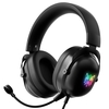 ONIKUMA X11 casque filaire casque de jeu stéréo Surround basse écouteur de jeu casque de jeu supra-auriculaire avec micro lumières RVB pour ordinateur PC Gamer