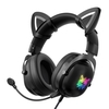 ONIKUMA X11 casque filaire casque de jeu stéréo Surround basse écouteur de jeu casque de jeu supra-auriculaire avec micro lumières RVB pour ordinateur PC Gamer