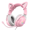 ONIKUMA X11 casque filaire casque de jeu stéréo Surround basse écouteur de jeu casque de jeu supra-auriculaire avec micro lumières RVB pour ordinateur PC Gamer