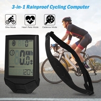 Ordinateur de vélo sans fil avec capteur de fréquence cardiaque
