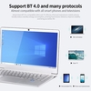 Ordinateur portable 14 pouces Processeur Intel Celeron J4115 / J4105 / J4125 / J3455 12 Go DDR4 RAM 128 Go SSD Ordinateur portable portable Argent Prise UE