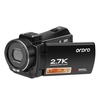 ORDRO HDV-V17 2.7K Caméra Vidéo Numérique Caméscope Portable DV Enregistreur