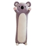 Oreiller en peluche douce Panda Koala en forme de peluche peluche longue oreiller étreinte mignon canapé oreiller pour enfants garçons filles petite amie cadeau de vacances d
