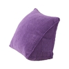 Oreiller triangulaire Oreiller de lecture confortable avec poche zippée Triangle Wedge traversin Petit oreiller de soutien du dos Cushie Oreillers pour bureau Maison Lit Canapé
