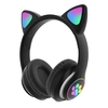 Oreillette de chat pliable BT 5.0 avec effet d