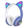 Oreillette de chat pliable BT 5.0 avec effet d