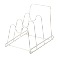 Organisateur de casserole de supports de couvercle de pot