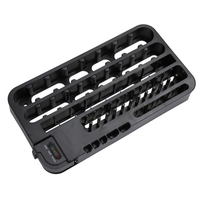 Organisateur de cellules de stockage commode portable avec appareil de contrôle