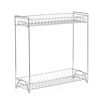 Organisateur de rangement de comptoir de salle de bain cuisine 2 niveaux
