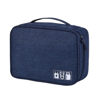 Organisateur électronique Sac de rangement pour câble de voyage Chargeur USB Appareils numériques Accessoires Diviseur Boîte de rangement pour la maison