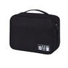 Organisateur électronique Sac de voyage pour câble Accessoires Sac de rangement Pochette Espace séparé gratuit Étanche pour câble Cordon Chargeur Disque dur Écouteur Power Bank