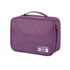 Organisateur électronique Sac de voyage pour câble Accessoires Sac de rangement Pochette Espace séparé gratuit Étanche pour câble Cordon Chargeur Disque dur Écouteur Power Bank