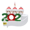 Ornement de Noël Père Noël bonhomme de neige Design arbre de Noël suspendu bricolage décoration déco