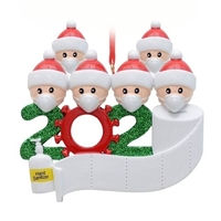 Ornement de Noël Père Noël bonhomme de neige Design arbre de Noël suspendu bricolage décoration déco