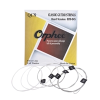 Orphée QC5 Nylon Classique Guitare Cordes 6pcs / Set (.028-.043) Nylon Core Couleur Argent fil enroulé tension normale