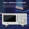 Oscilloscope numérique UNI-T 2-CH avec écran LCD 7 pouces Scopemeter avec bande passante 100 MHz 2 canaux 500MS / S Taux d