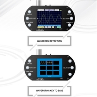 Oscilloscope portatif 320*240 Résolution 2, 4 pouces Écran TFT 2, 5MHz Débit d