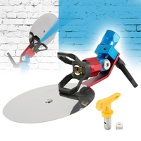 Outil accessoire de guide de pulvérisation universel de 7/8 pouces pour Wagner pour pulvérisateur de peinture sans air Wagner avec déflecteur anti-éclaboussures 517 pointe et joint de pointe