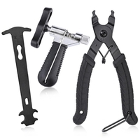 Outil de chaîne de vélo Clé Kit de réparation de vélo de montagne Étriers de chaîne Coupe-chaîne Fermoir Pince outil