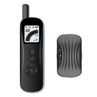 Outil de dressage intelligent pour chiens Dispositif de dressage pour animaux de compagnie Vibrations de chocs électriques Vibrations étanches Collier de chien Rétroéclairage trois couleurs Intensité de formation réglable