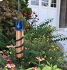 Outil de détection de pluie de jardin extérieur de pluviomètre en cuivre (pluviomètre + kit de réparation de mousse 3 *)