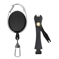 Outil de fixation de nœud de pêche coupe-ligne de pêche Clipper pêcheurs à la ligne rétracteurs Zinger outil de nœud rapide pour hameçons de pêche leurres mouches