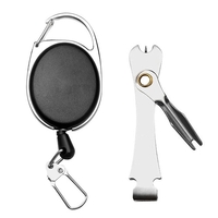 Outil de fixation de nœud de pêche coupe-ligne de pêche Clipper pêcheurs à la ligne rétracteurs Zinger outil de nœud rapide pour hameçons de pêche leurres mouches