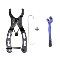 Outil de maillon de chaîne de vélo avec crochet VTT chaîne de vélo de route pince multi-liens pince outil de vélo
